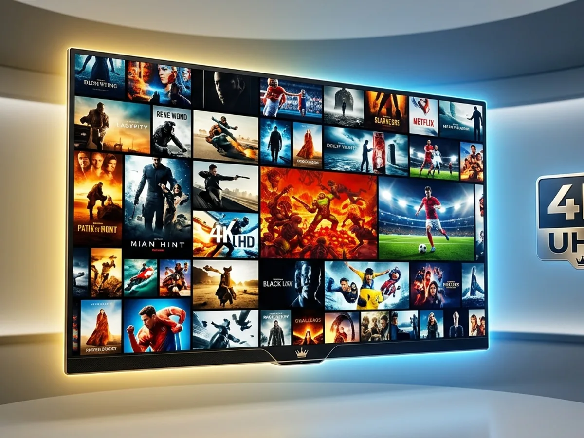 IPTV Premium France : chaînes et VOD en 4K Ultra HD réelle